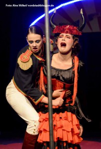 „Circus Carmen“ hat im Theater im Depot Premiere gefeiert.