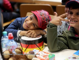 Die Flüchtlinge sind in Dortmund angekommen