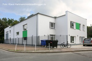 Kindertagesstätte Roland in der Rolandstraße. Außenansicht