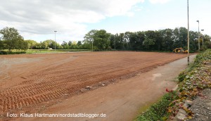 Die Aschenplätze im Hoeschpark bekommen einen Kunstrasen