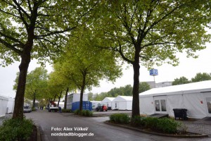 Auf dem Parkplatz F2 neben dem Westfalenpark ist die EAE errichtet worden.