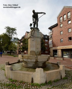 Der Eisengießerbrunnen nach einem Entwurf des Kölner Bildhauer-Professors Wilhelm Fassbinder. Foto: Alex Völkel