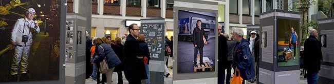 Die Wanderausstellung „Glückauf in Deutschland“ ist in der Berswordthalle zu sehen.