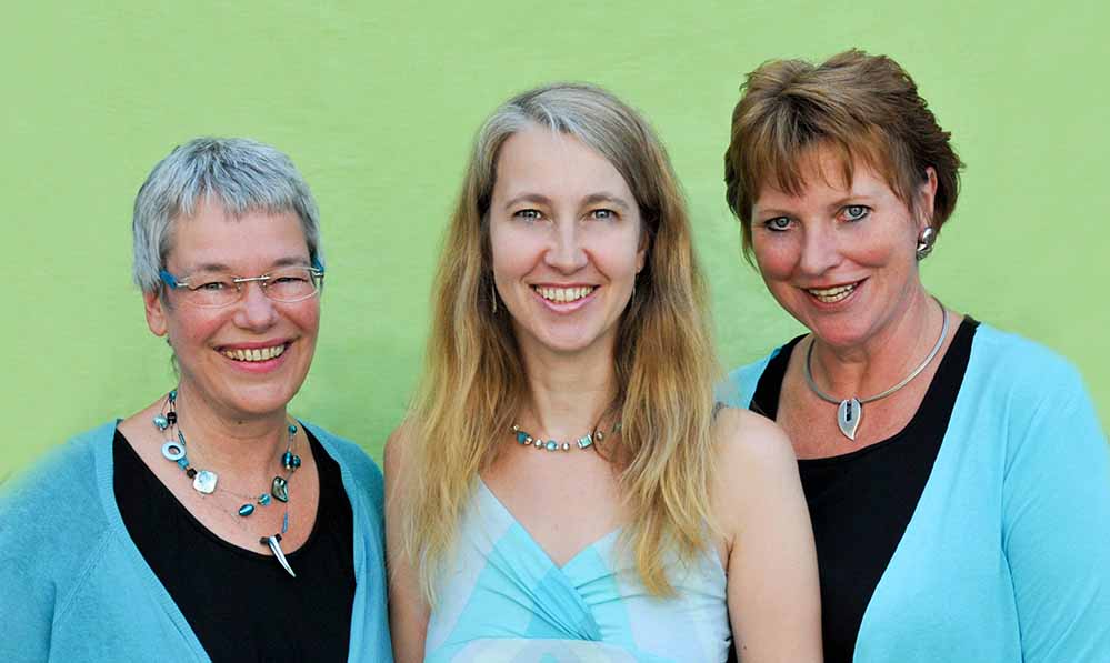 Evelin Büdel, Claudia Krommes und Sabine Brauer arbeiten in der Beratungsstelle.