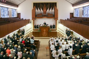 Kirchengebäude der Neuapostolischen Kirche in der Braunschweiger Straße. Der letzte Gottesdienst im November 2008. Foto: Neuapostolische Kirche Nordrhein-Westfalen