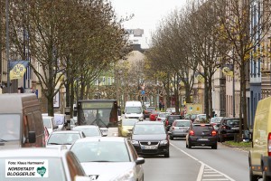 Die Fraktion Bündnis90/Die Grünen im Rathaus fordern am Borsigplatz die Verkehrswende. Die Messwerte an der Brackeler Straße liegen seit Jahren über den zulässigen Grenzwerten