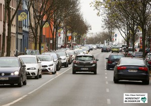 Die Fraktion Bündnis90/Die Grünen im Rathaus fordern am Borsigplatz die Verkehrswende. Die Messwerte an der Brackeler Straße liegen seit Jahren über den zulässigen Grenzwerten