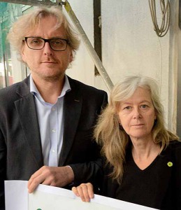 Ulrich Langhorst und Ingrid Reuter sind die Fraktionssprecher der Grünen.