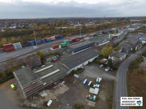 Der neue Hafenbahnhof ist fast fertig. Rund 100.000 Ladeeinheiten sollen hier im ersten Bauabschnitt pro Jahr umgeschlagen werden.