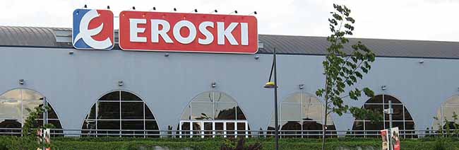 Eroski gehört zu der Mondragon-Handelsgesellschaft in Nordspanien.