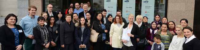 22 Zuwanderer aus Bulgarien und Rumänien haben an der Qualifizierung teilgenommen.