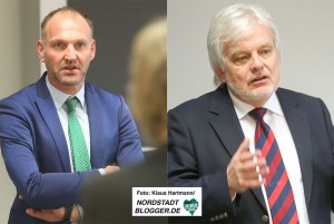 Erste Einblicke in Robert-Bosch- und Robert-Schuman-Berufskolleg am Dortmunder U. Schulleiter: Rolf Janßen und Klaus Manegold v. l.