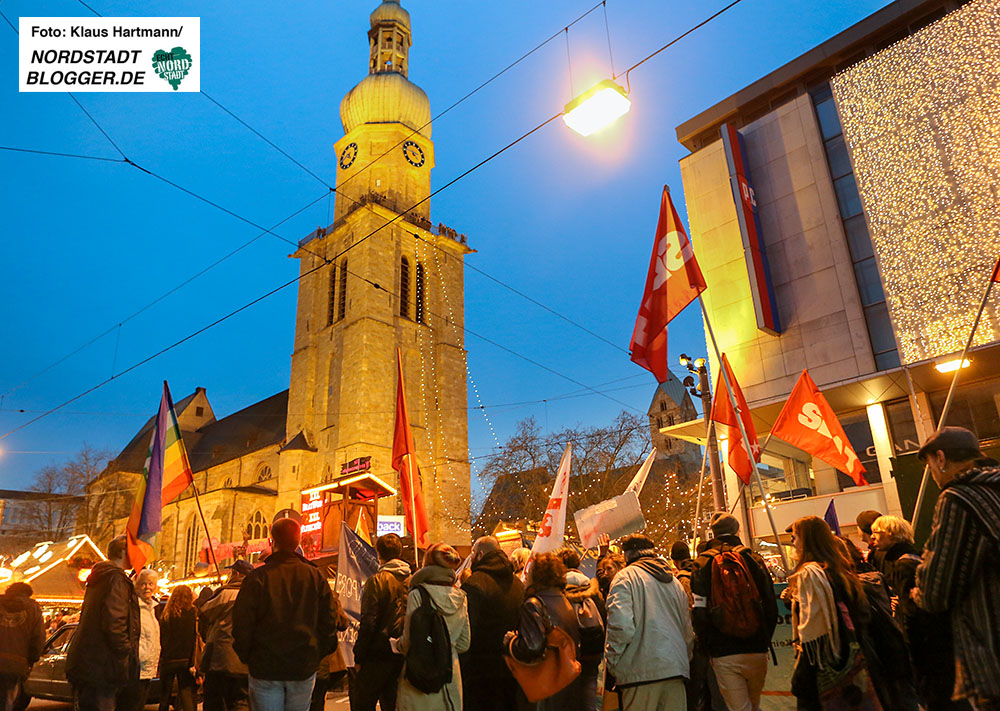 "Eure Kriege führen wir nicht – Kein Bundeswehreinsatz in Syrien!“, Demonstration gegen den Bundeswehreinsatz im Syrien-Konflikt.