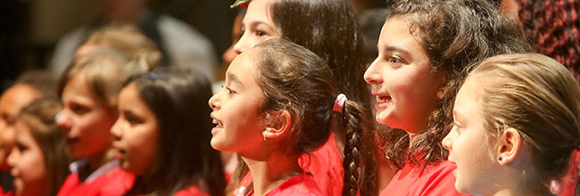 Musik im Advent im Dietrich-Keuning-Haus. Chor der Lessing- und Diesterweg-Grundschule