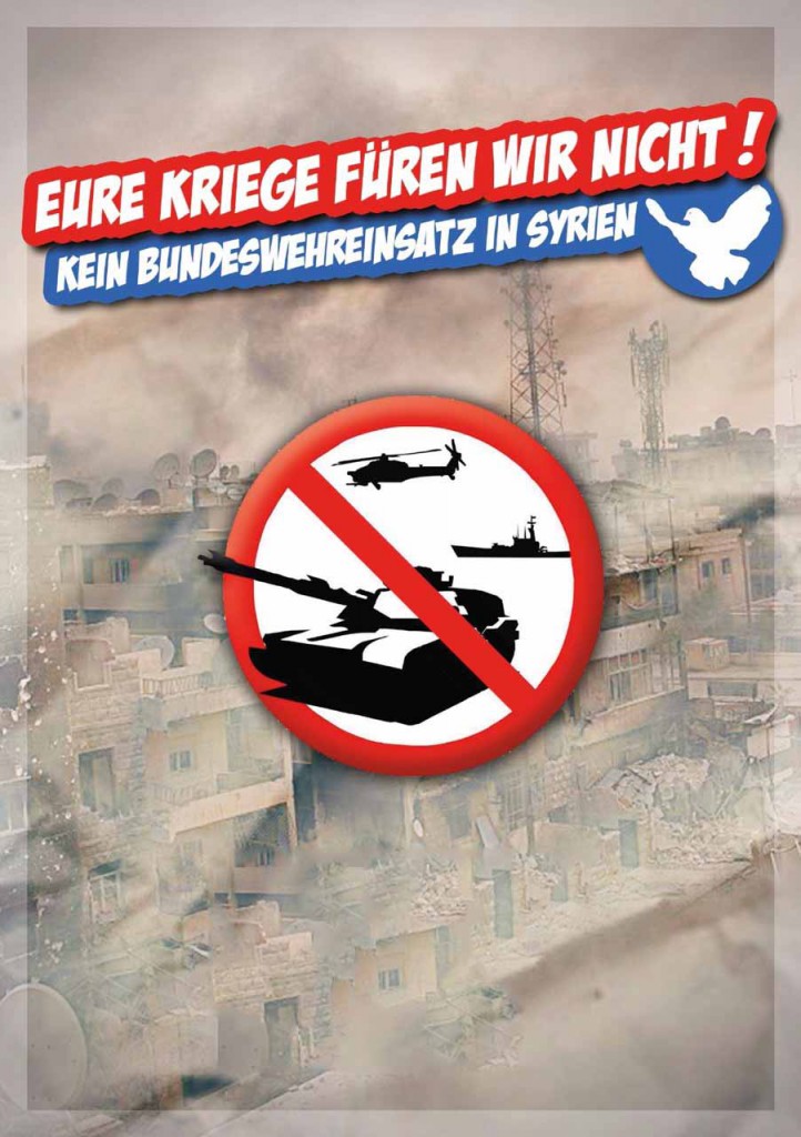 Nein zum Krieg in Syrien