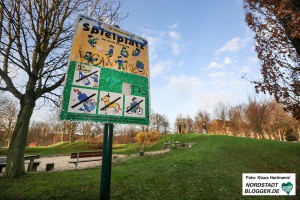 Verein Kinderlachen spendet 100.000 Euro für die Sanierung von Kinderspielplätzen in der Nordstadtstadt. Der Spielplatz auf der Heroldwiese