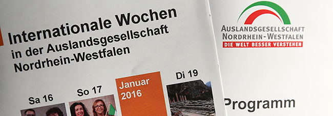 Internationale Wochen in der Auslandsgesellschaft