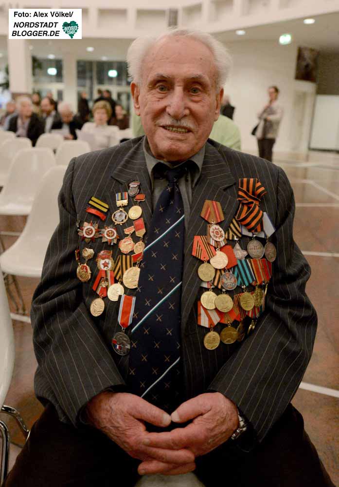 David Dushman (92) gehörte zu den sowjetischen Soldaten, die das KZ Auschwitz-Birkenau befreiten.