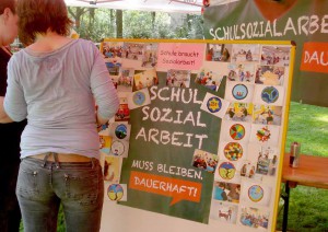 Viele Eltern und Politiker hatten sich für den Erhalt der Sozialarbeit eingesetzt. Foto: privat