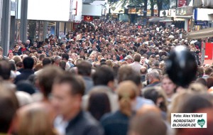 Weihnachtsshopping oder Umtauschstress - in der City ist es rund um Weihnachten extrem voll.