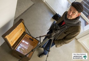 Videoausstellung: Keine Zeit, im Künstlerhaus. Johannes Gramms Arbeit: Failed Marian appararition