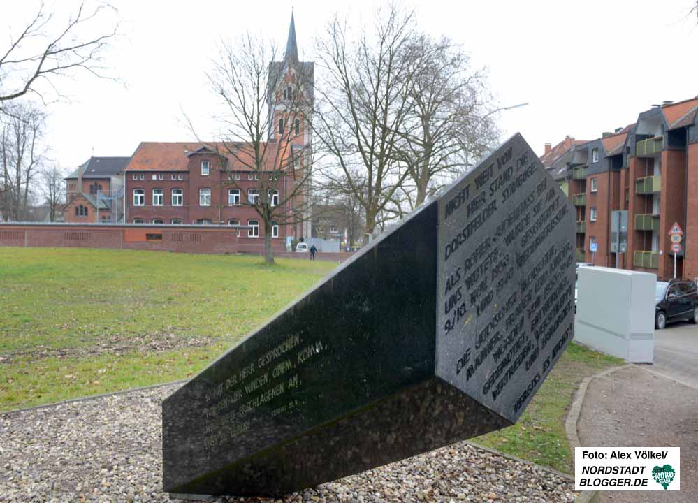 Holocaust-Mahnmal am Wilhelmplatz in Dorstfeld.