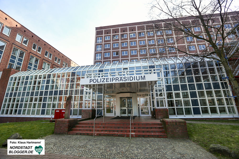 Vorstellung der Kriminalstatistik Polizei-Präsidium Dortmund. Polizei-Präsidium Gebäude außen