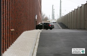 Einweihung Otto Meinecke Straße am Dortmunder U durch die Bezirksvertretung Innenstadt-West. So sieht die anwohnerfreie Straße aus