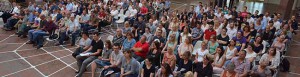 Die Stadt begrüßte im vergangenen die neuen Azubis in der Bürgerhalle. Foto: Stefanie Kleemann/StadtDO