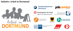 Die Initiative "Arbeit in Dortmund" hat viele Kooperationspartner. Bilder: Stadt DO