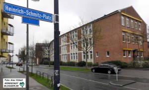 Im Gebäude der ehemaligen Hauptschule Innenstadt-West baut die Stadt ein neues Bildungszentrum auf.