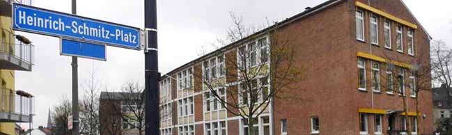 Im Gebäude der ehemaligen Hauptschule Innenstadt-West baut die Stadt ein neues Bildungszentrum auf.