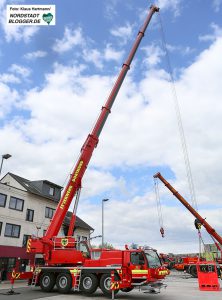 Dortmunder Feuerwehr übt mit Kollegen aus anderen Städten den Einsatz neuer Kranwagen