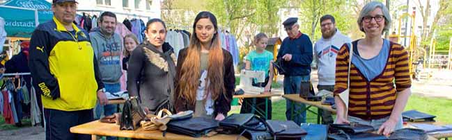 Nachbarschaftsflohmarkt im Schleswiger Viertel