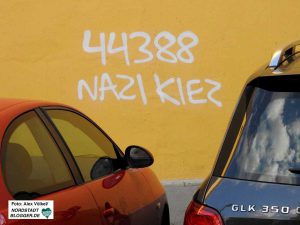 Auch in Lütgendortmund finden sich viele Nazi-Kiez-Tags. Foto: Alex Völkel