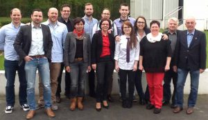 Gruppenbild des neu gewählten Vorstandes - es fehlt Harald Hut. Foto: SPD