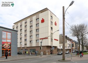 Die Sparkasse schließt Filialien. Sparkasse am Lortzingplatz