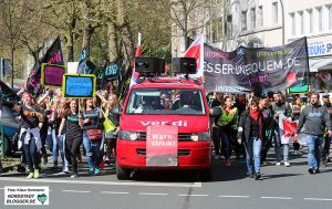 Warnstreik der Krankenhausbeschäftigten