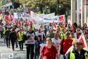 Warnstreik der Krankenhausbeschäftigten