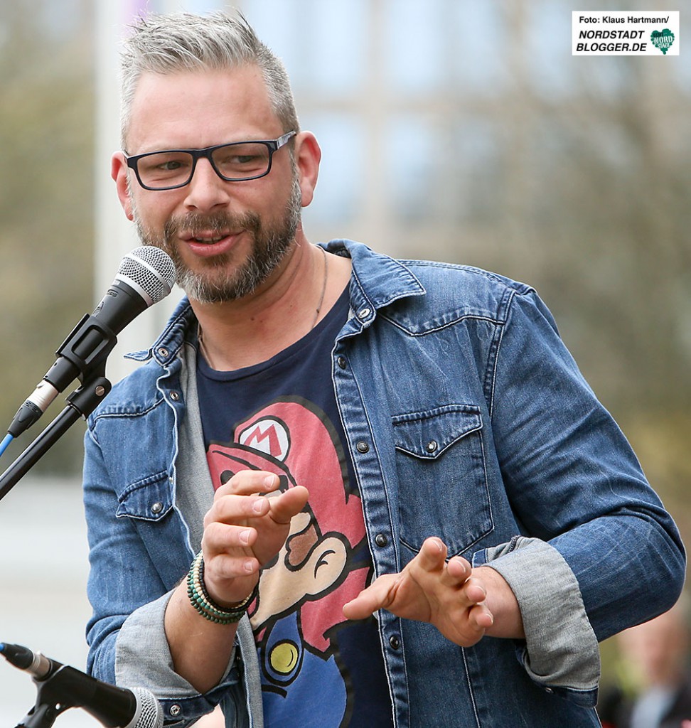 Train of Hope, Veranstaltung: Wir sind die Welt! Moderator
