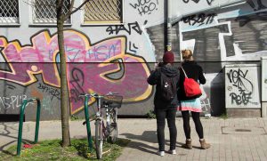 Die Urbanisten laden zum ersten Street Art Bingo im Union-Viertel ein. Foto: Urbanisten
