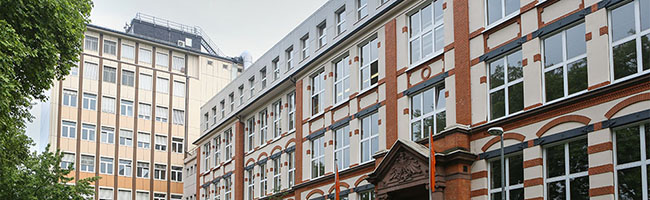 Kooperation Fachhochschule und Helmholtz-Gymnasium. Die FH in der Sonnenstraße