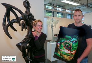 Ausstellung Freie Körper, Rybasch-Tarry und Hendrik Müller in der Galerie Fischer im Depot
