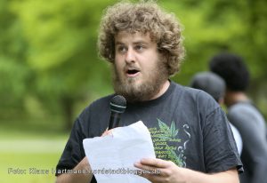 Global Marihuana March 2016. Gustav Berger, Grüne Jugend