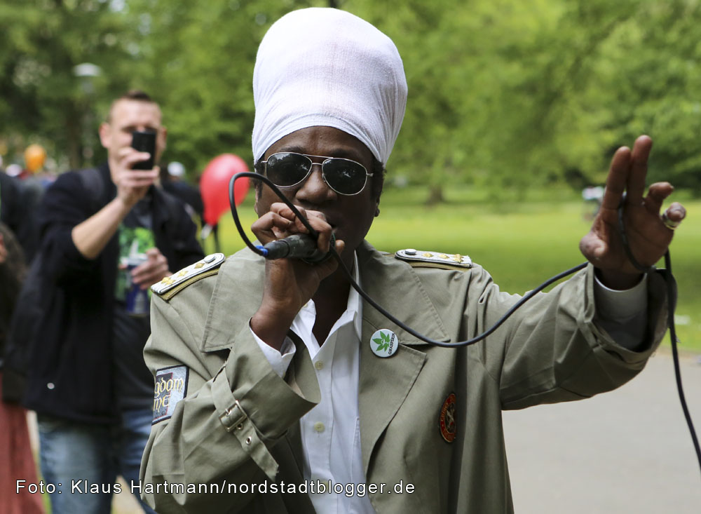 Global Marihuana March 2016. Reggae-Time