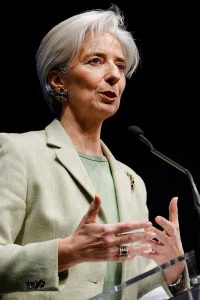 IWF-Chefin Christine Lagarde. Foto Marie-Lan Nguyen/Wikipedia