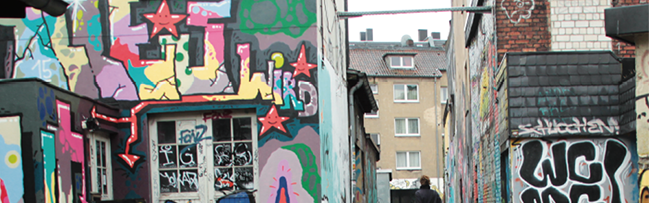 Die Urbanisten laden zum ersten Street Art Bingo im Union-Viertel ein. Foto: Urbanisten