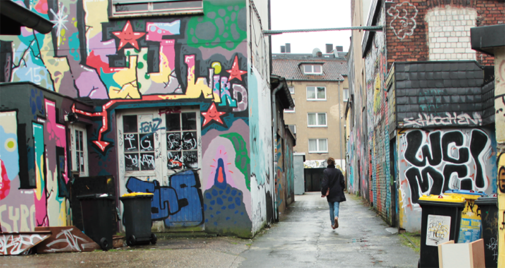 Die Urbanisten laden zum ersten Street Art Bingo im Union-Viertel ein. Foto: Urbanisten