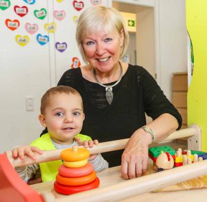 Eröffnung der Kinderstube