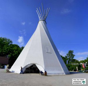 Das Big Tipi steht seit dem Jahr 2000 im Guinnessbuch der Rekorde.